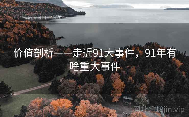 价值剖析——走近91大事件，91年有啥重大事件  第2张