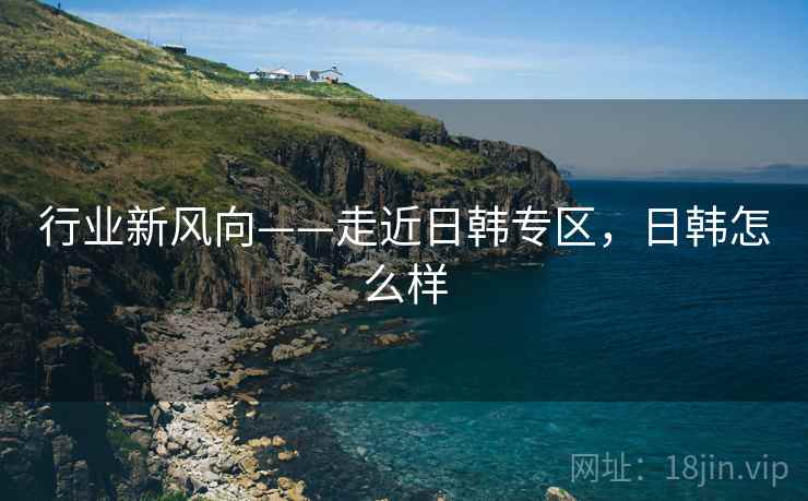 行业新风向——走近日韩专区，日韩怎么样  第1张