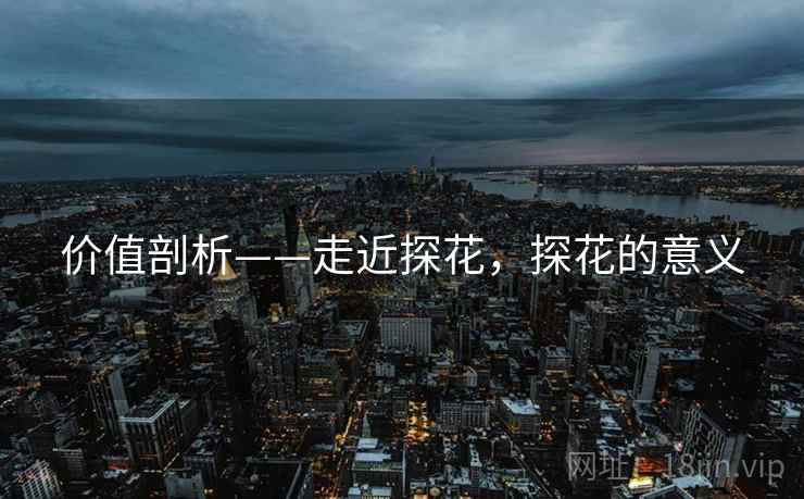 价值剖析——走近探花，探花的意义  第2张