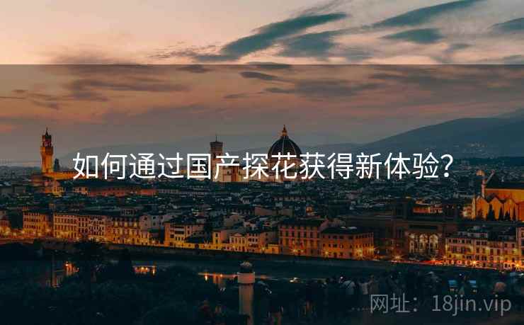 如何通过国产探花获得新体验？  第2张