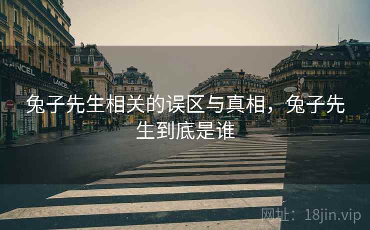 兔子先生相关的误区与真相，兔子先生到底是谁  第1张